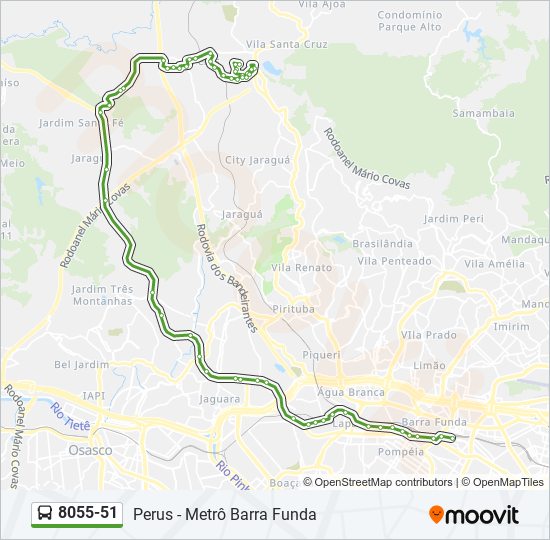 8055-51 bus Line Map