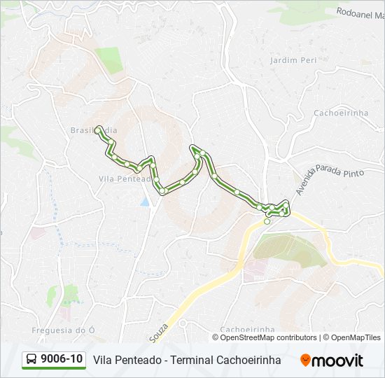 9006-10 bus Line Map