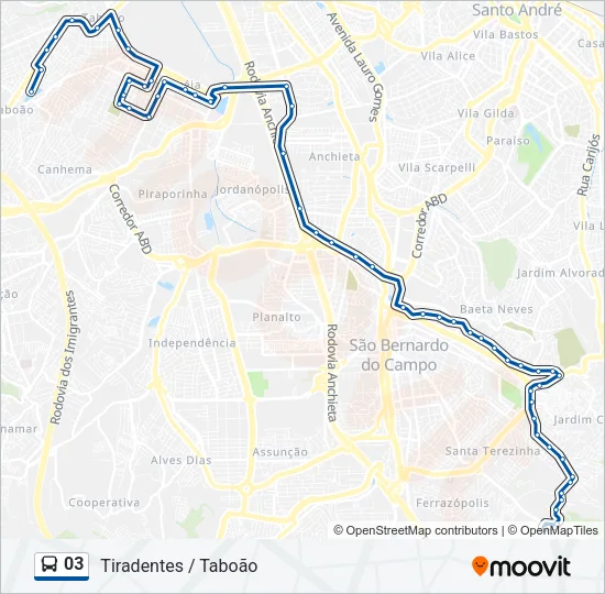 03 Bus Line Map
