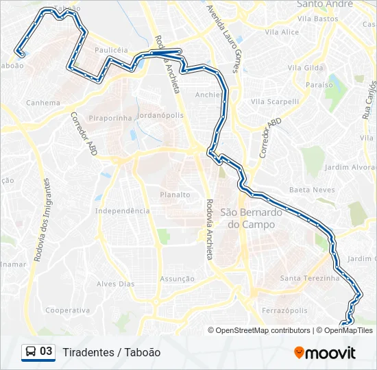 03 Bus Line Map