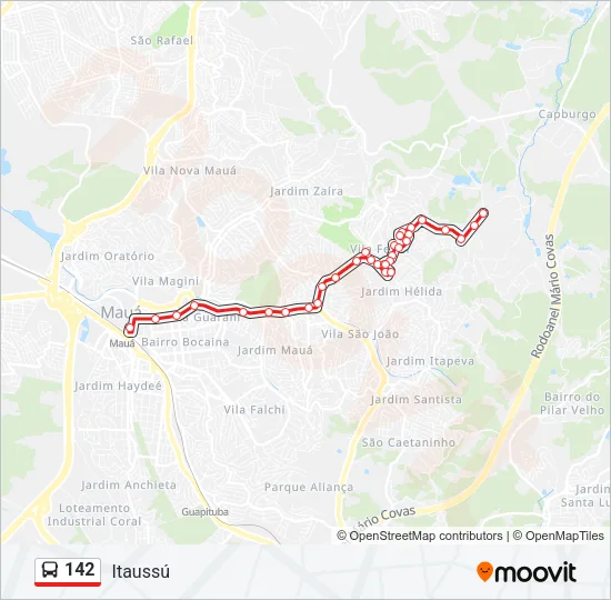 142  Line Map