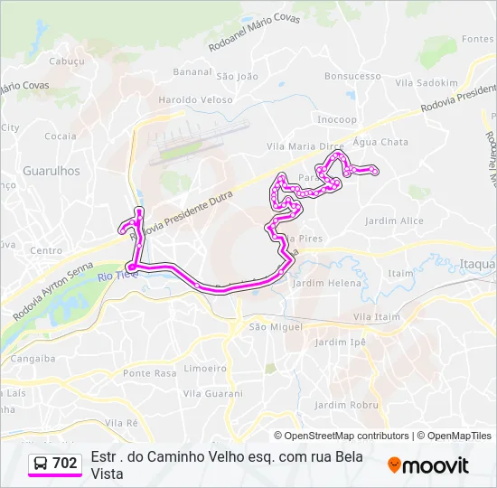 702  Line Map