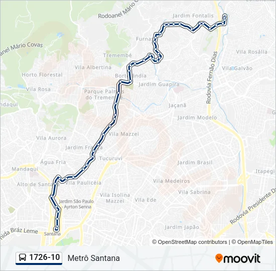 1726-10 Bus Line Map