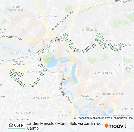05TR Bus Line Map