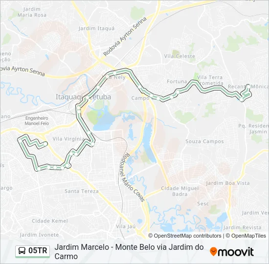 05TR Bus Line Map