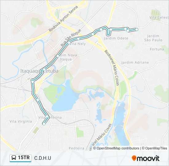 15TR Bus Line Map