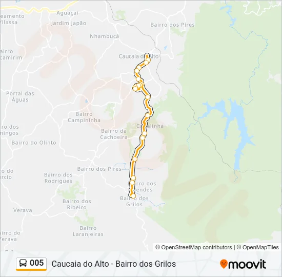 005 Bus Line Map