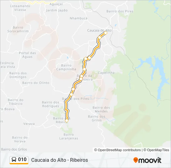 010 Bus Line Map