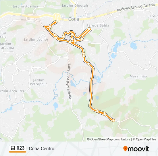 023 Bus Line Map