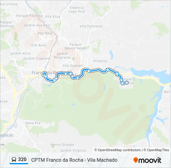320 Bus Line Map
