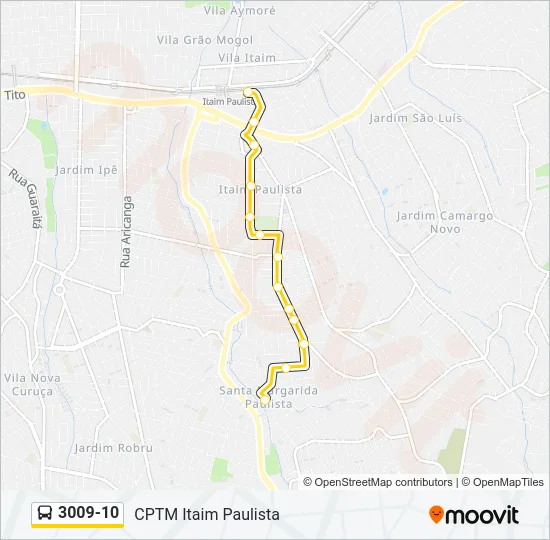 3009-10 Bus Line Map