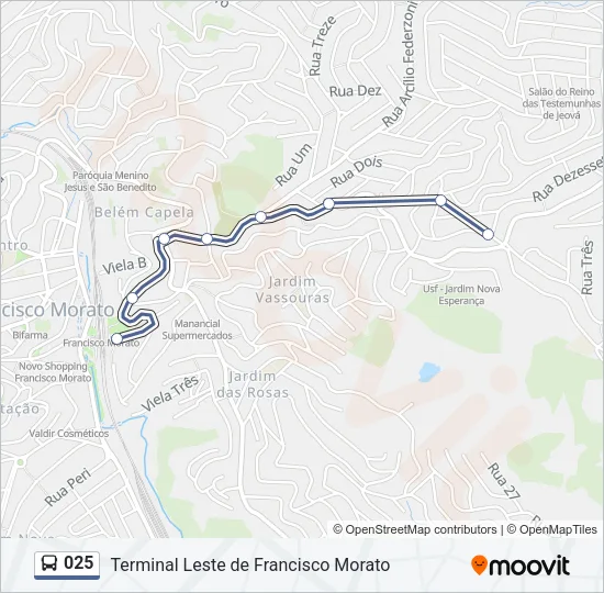 025 Bus Line Map
