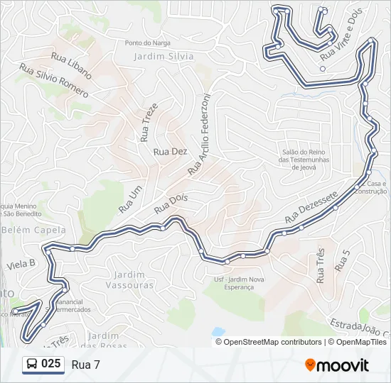 025 Bus Line Map