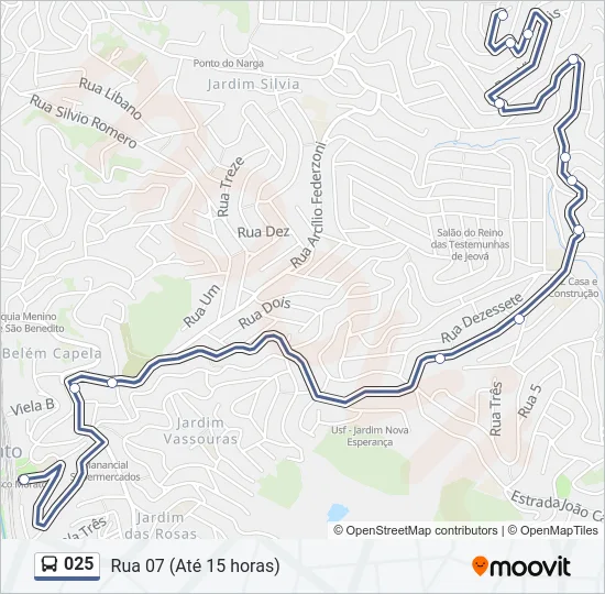 025 Bus Line Map