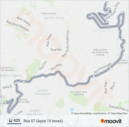 025 Bus Line Map