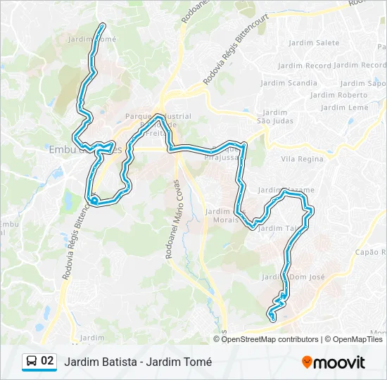 02 Bus Line Map
