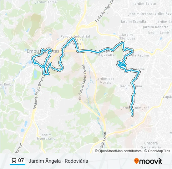 07 Bus Line Map