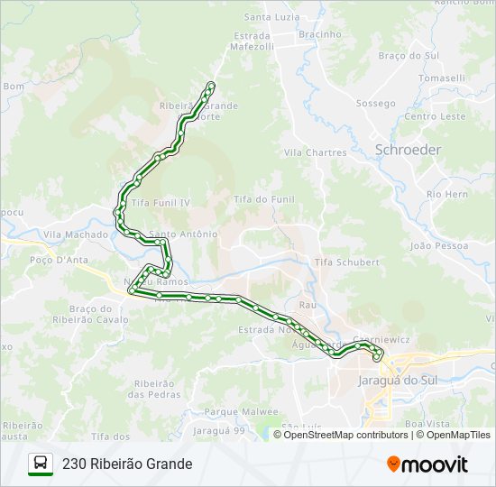 230 ribeirão grande Route: Schedules, Stops & Maps - 230 Terminal / Br ...