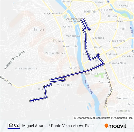 02 Bus Line Map