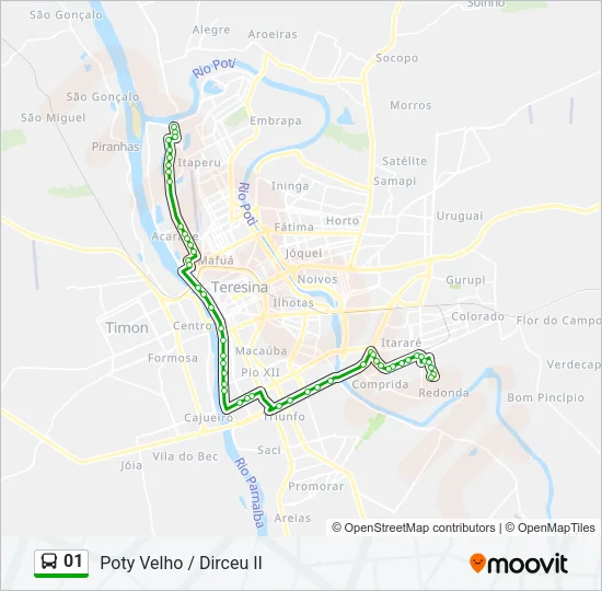 01 Bus Line Map