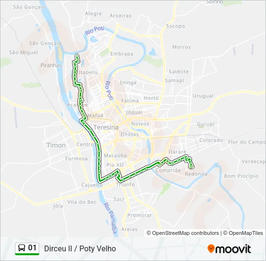 01 Bus Line Map