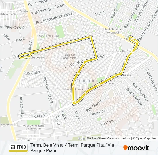 IT03 Bus Line Map