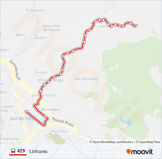 429 Route: Schedules, Stops & Maps - Linhares (Updated)