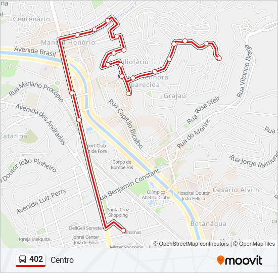 Rota da linha 408a10: horários, paradas e mapas - Cardoso de Almeida  (Atualizado)