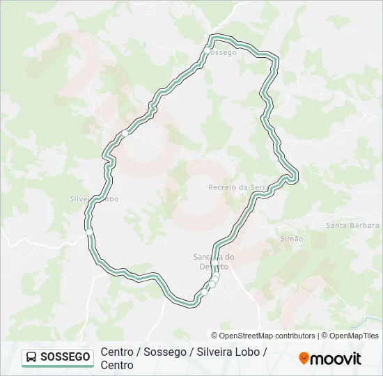 SOSSEGO Bus Line Map