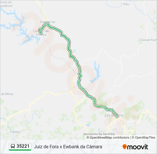 35221 Bus Line Map