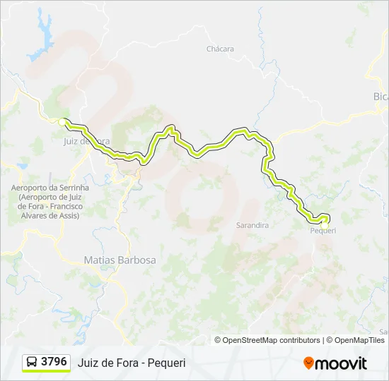 3796 Bus Line Map