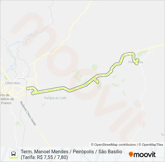 58 - RURAL Bus Line Map