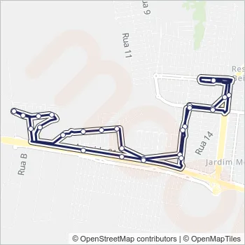 028 Bus Line Map