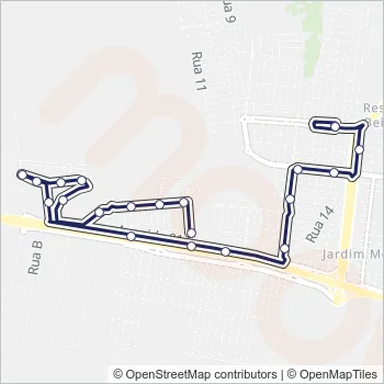 028 Bus Line Map