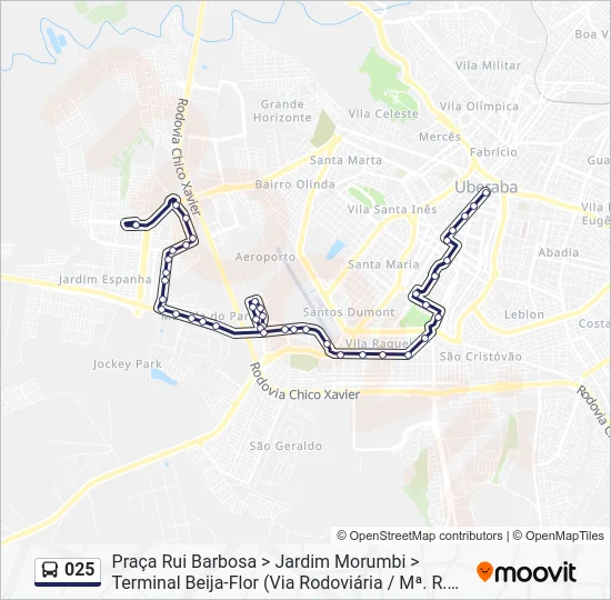 025 Bus Line Map