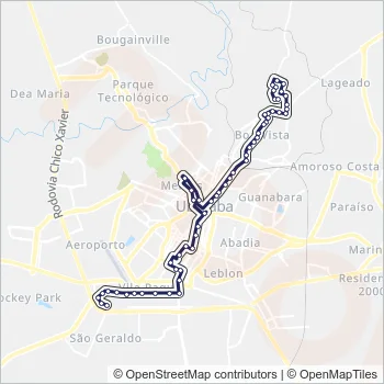 014 Bus Line Map
