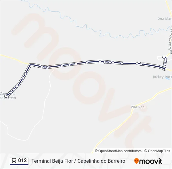 012 Bus Line Map