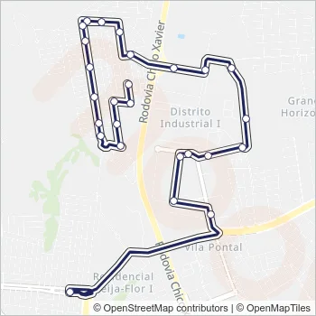 030 Bus Line Map