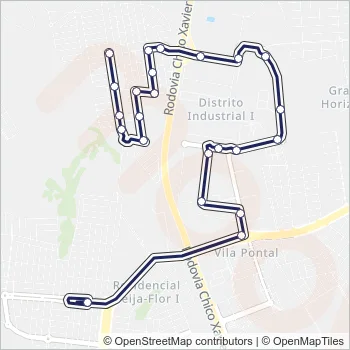 030 Bus Line Map