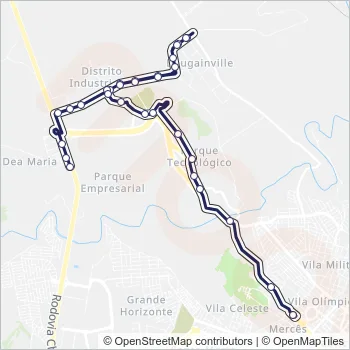 015 Bus Line Map