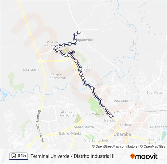 015 Bus Line Map