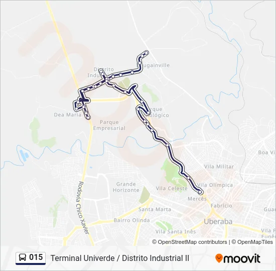 015 Bus Line Map