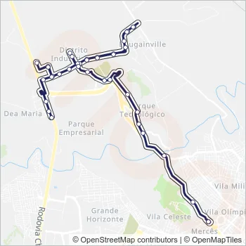 015 Bus Line Map