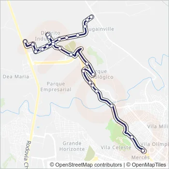 015 Bus Line Map