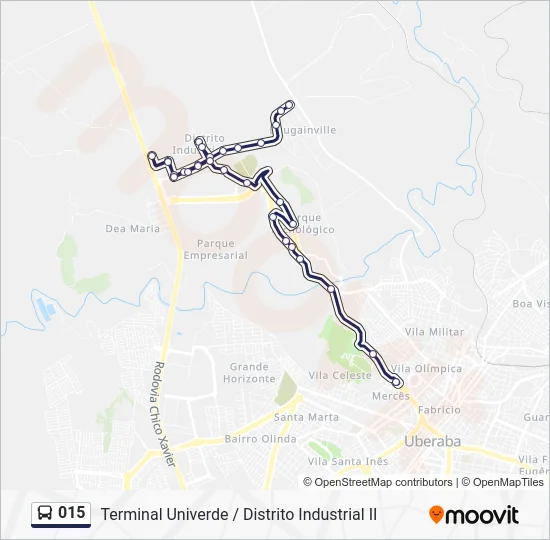 015 Bus Line Map
