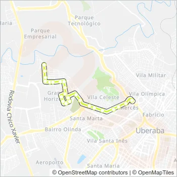 11 Bus Line Map
