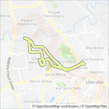 11 Bus Line Map
