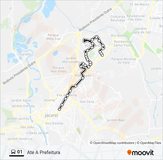 01 Bus Line Map