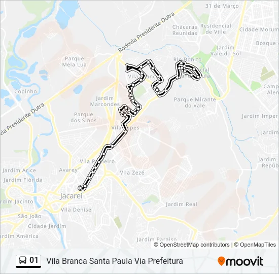 01 Bus Line Map
