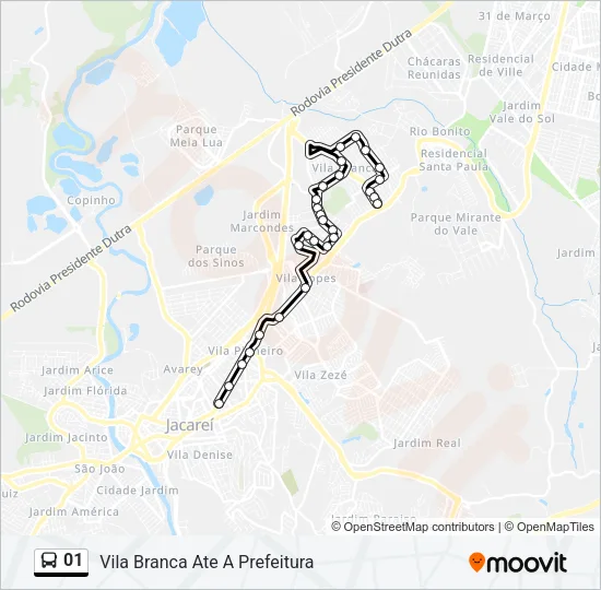 01 Bus Line Map